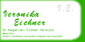 veronika eichner business card